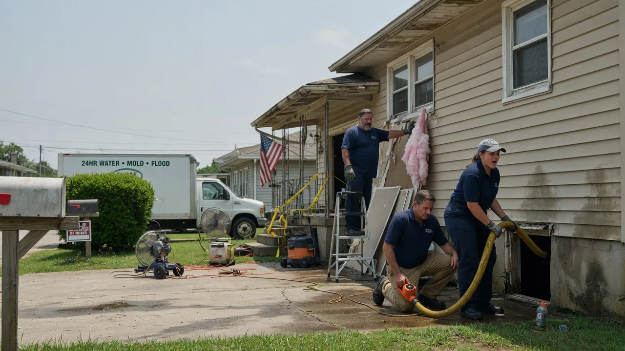 Water Damage Repair in Ruther Glen, VA near me